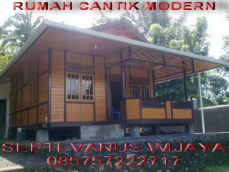 rumah panggung minimalis menjual rumah adat woloan sulawesi utara yang